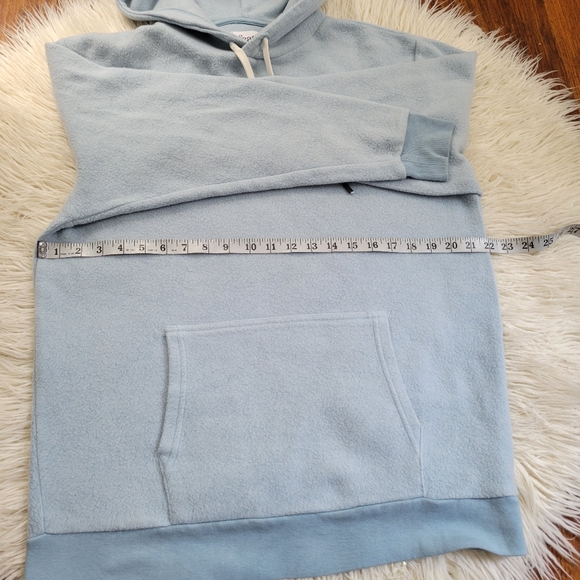 Feat women Burr blue blanket blend  soft cozy hoodie - Picture 5 of 11